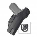 Кобура Альфа-2 Глок 17 с быстросъемным креплением [STICH PROFI]